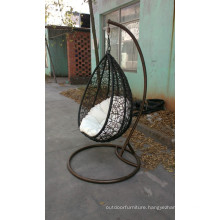Outdoor Iron Rattan Swing Chair